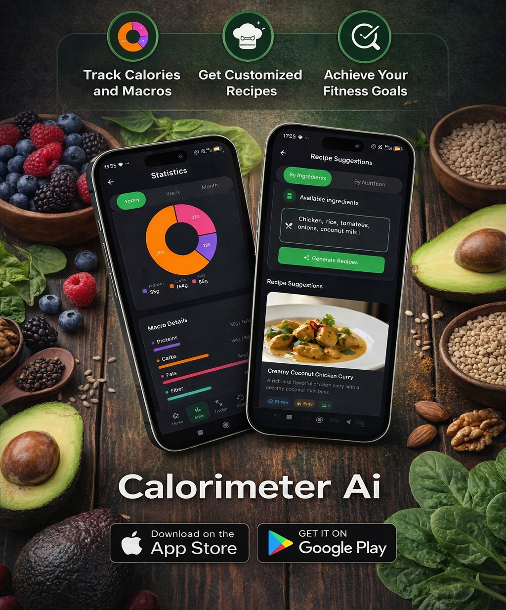 Calorimeter AI Home Screen